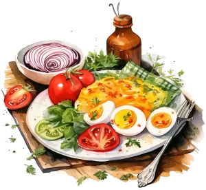 Menù vegetariano
